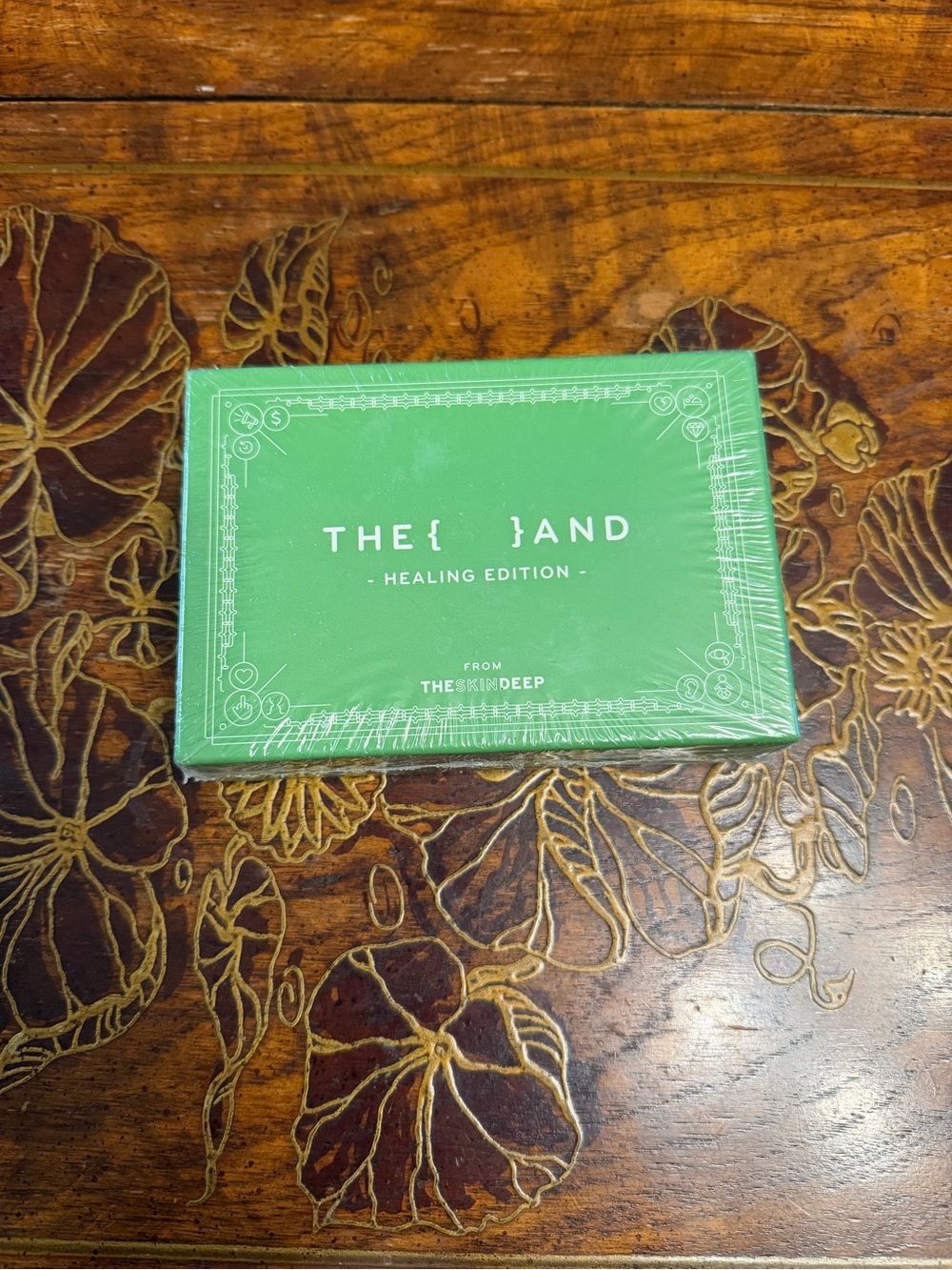 The { } Band Healing Edition Card Deck - Green